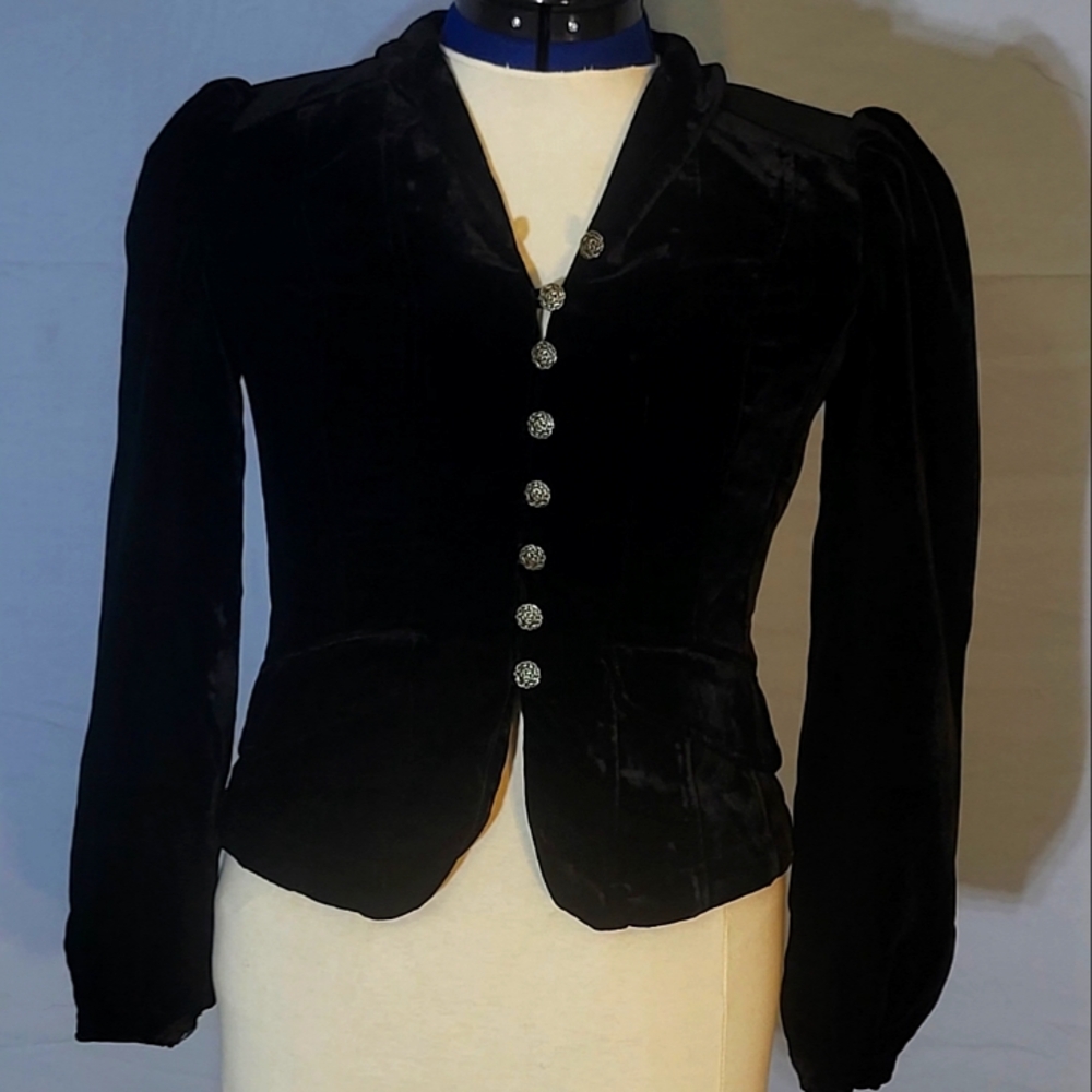 Trevan velvet jacket